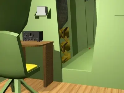 Boeing B-17G HP V03 3D model