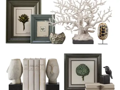 Decorative Set 02 3D model