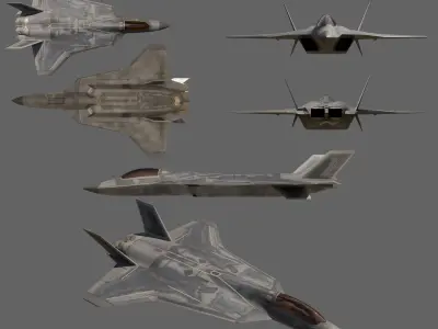 X22-NEX Low-poly 3D model