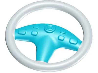 Kids Steering Wheel Toy 3D model