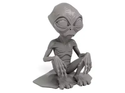 Alien 6 3D print model