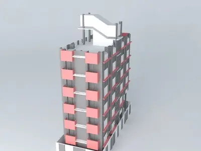 Residence fans 3D model