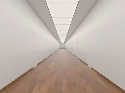 Minimalist Hallway 17 3D model