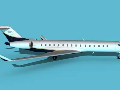 Bombardier Global 7000 V05 3D model