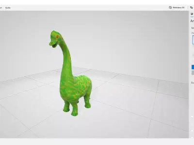 brachiosaurus sculpture - printable toy 3D print model