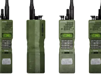 ANPRC 152 RADIO Low-poly 3D model