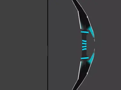 AdvanceBattleBow-3 bow 3D model