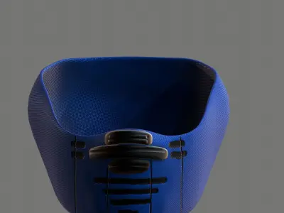 Gas mask helmet 3d model scifi Low-poly  Low-poly 3D model 562