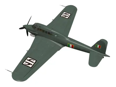 Savoia-Marchetti SM93 3D model