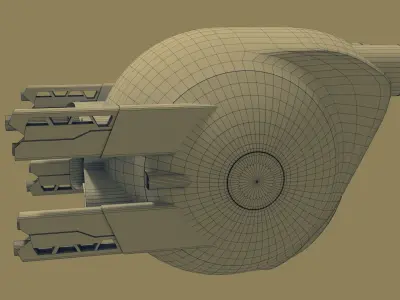 oblivion drone 3D model