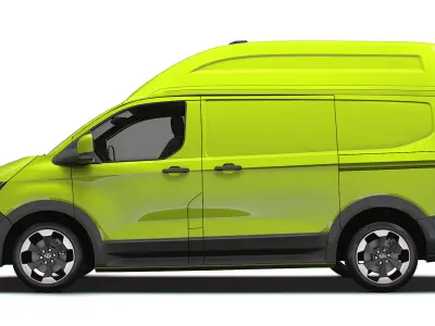 Volkswagen Transporter L1H2 2024 3D model