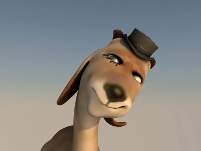 JUANA THE GOAT 3D model