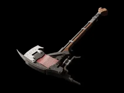 Swede axe from Atomic Heart 3D print model
