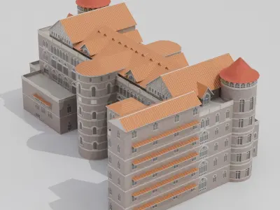 Royal Bombay Yacht Club 3D model