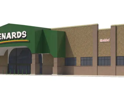 Retail-061 Menards 3D model
