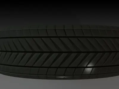 Car Wheel SUV 3D model
