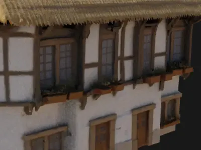 Medieval Inn 3D model