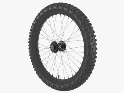 wheel 02 3D model purchase