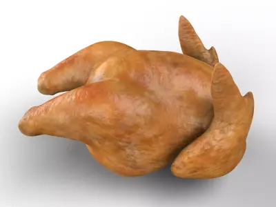 Fried Chicken  3D model