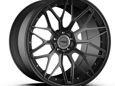 Vibrant Forged Rims 3D model