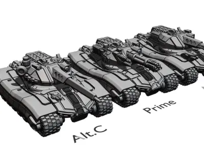 Manduvel Modular MBT 3D print model