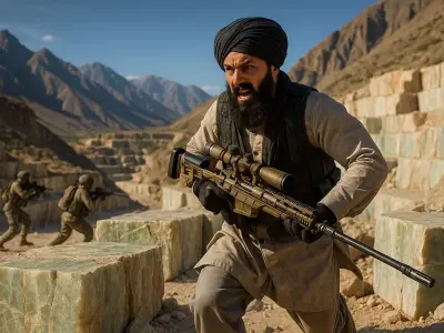 Afghan character Free low-poly 3D model