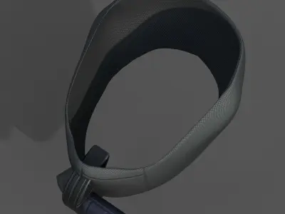 Gas mask helmet scifi fantasy armor hats military Low-poly Low-poly 3D model