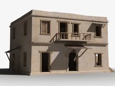 Arab x31 Low-poly 3D model