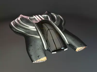 Hover car Tro 3D model