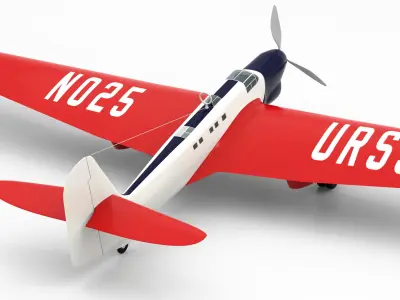 Simple Tupolev ANT-25 3D model