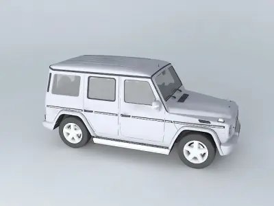Mercedes-Benz G500 Helendwagen Free 3D model