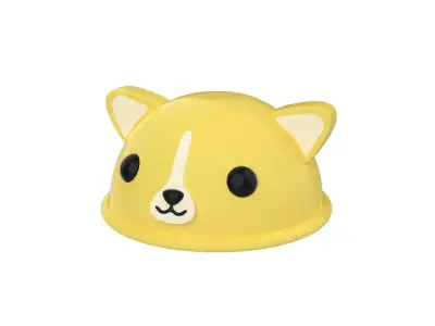 Dog Hat Cute Low-poly 3D model