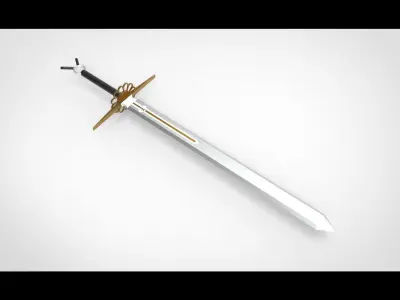 Sword type L 3D model