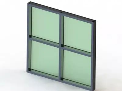 CURTAIN WALL 3D model