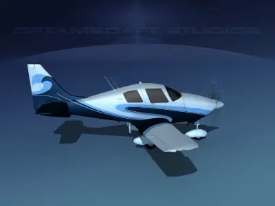 Cessna 400 TTx V08 3D model