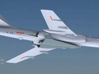 WZ-8 Hypersonic Reconnaissance Drone 3D model