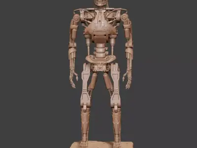 T-800 Terminator V2 3D print model