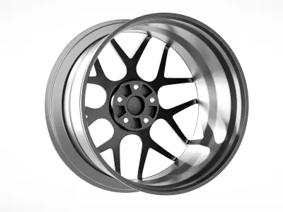 HRE FF01 Low-poly 3D model