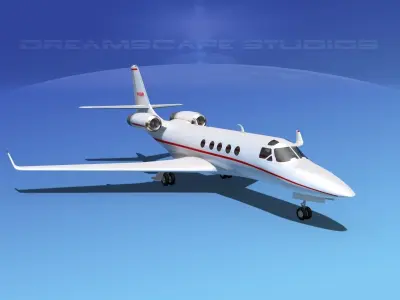 IAI Astra Jet V01 3D model