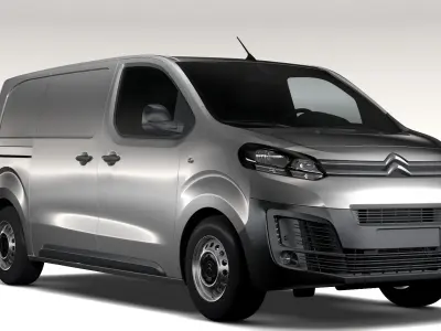Citroen Jumpy L2 2017 3D model
