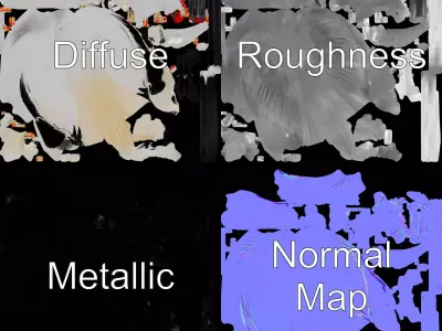 Elegant Crowned Crane model pack Low-poly 3D model