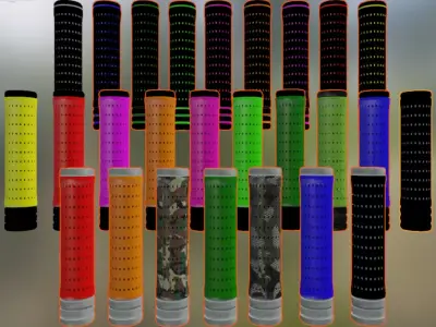 Mutated Suppressor Pack II Free low-poly 3D model