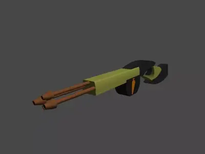 Golliath Flametrower Low-poly 3D model