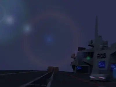 HMS Queen Elizabeth Aircraft Carrier 3D model