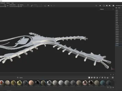 Abu dhabi terminal 3D model
