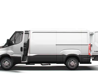 Iveco Daily Van L2H1 HQ Interior 2025 3D model