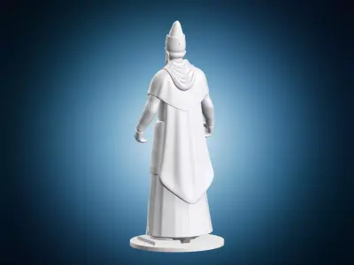 The Father Mortis Gods Star Wars Character Statue 3D print model