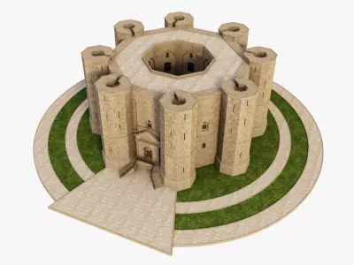Castel del Monte 3D model