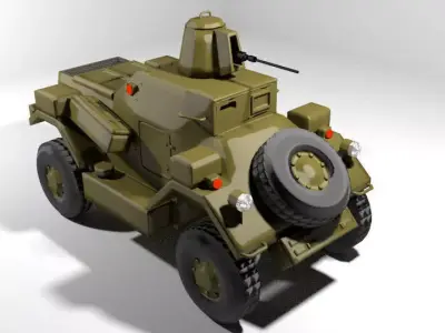 Armoured Car - Daimler Dingo 3D model
