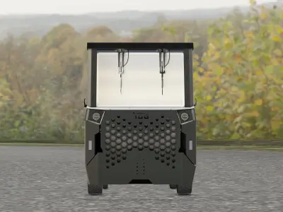 Aviation Towing TUG Tractor 3D model